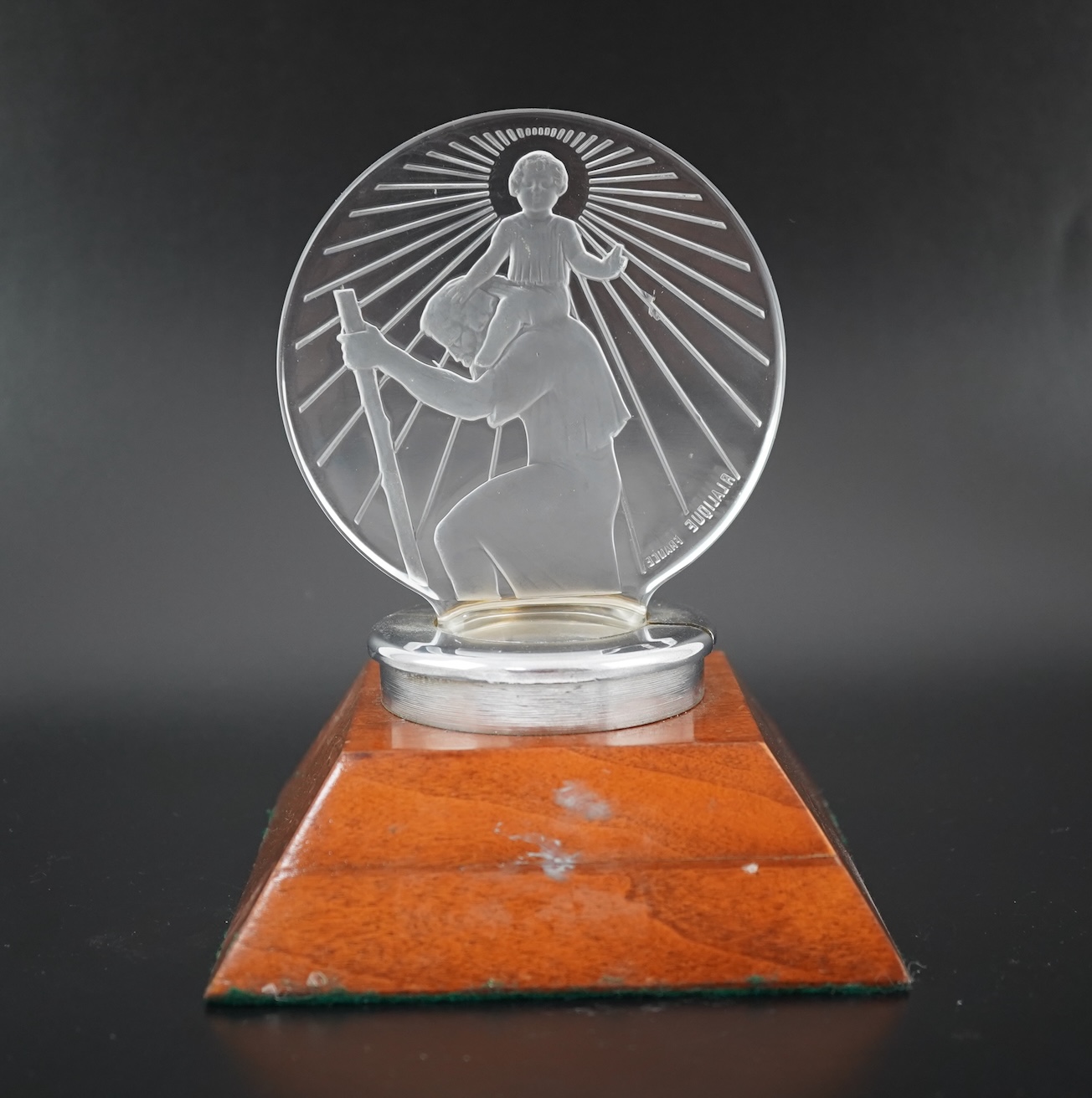 René Lalique: A 'Saint-Christophe/Saint Christopher' mascot
